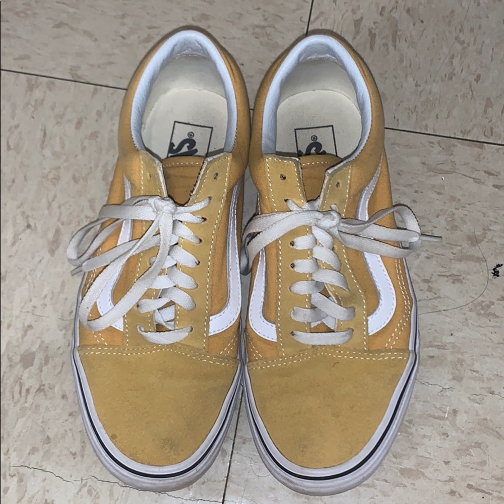Yellow Old Skool Vans